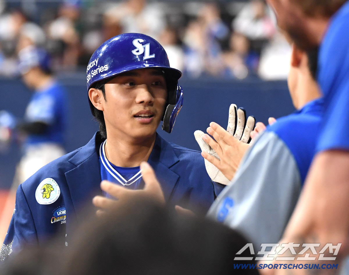 '이러니 팬들이 이재현만 찾지' 복귀 결승 자축포 쾅!…<b>삼성</b>, <b>키움</b>에 8대...
