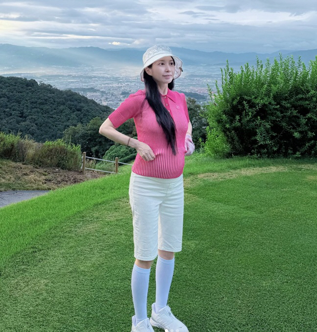 '<b>이지훈</b>' 아야네, '뚱산부' 된 임신 26주차 몸매..."누가봐도 체중 증...