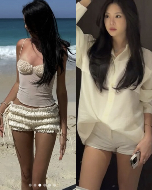 '<b>미코 진</b>' <b>우지원 딸</b> 우서윤, 한뼘 의상 '9등신 몸매'..일상 모습 관심 ...