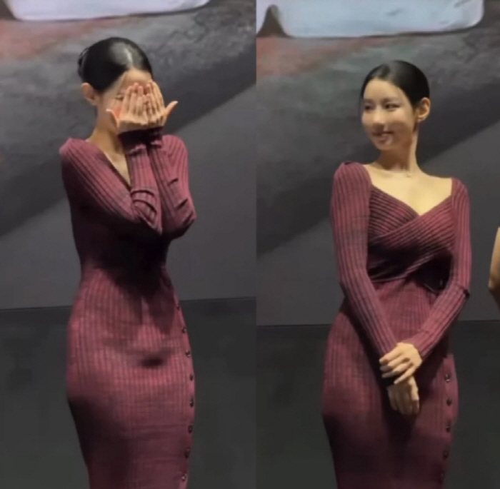 Shin Ji-won's VIP Screening Dress Sparks Styling Debate Online