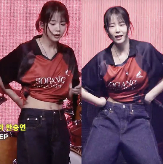 "실제 영상 보니 더 안쓰러워"…<b>한승연</b>, <b>목 디스크</b> 통증에 허리 짚고 버...