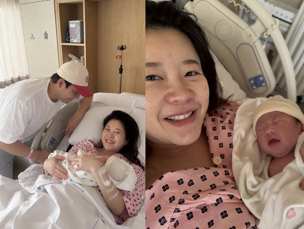 '김해준' <b>김승혜</b>, 오늘(29일) <b>득녀</b>.."자연분만 성공, 사랑으로 잘 키우...