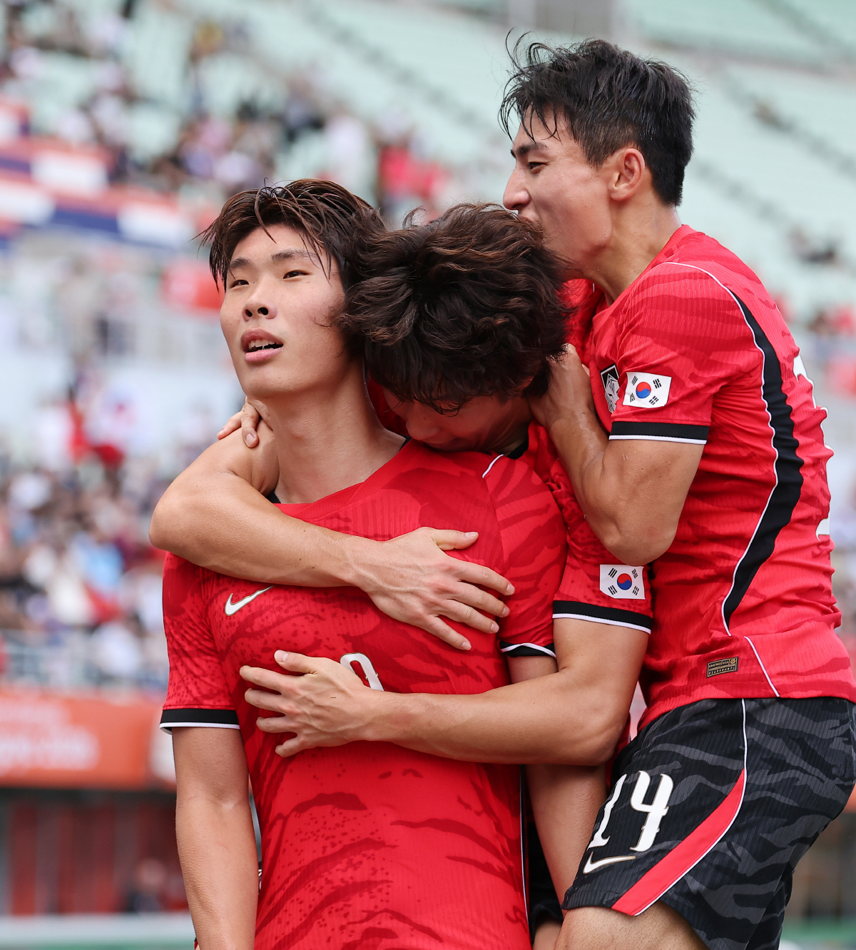 [오사카 현장리뷰]'엄지성의 미친 발끝, <b>이민</b>성 살렸다' 이영준 동점골...
