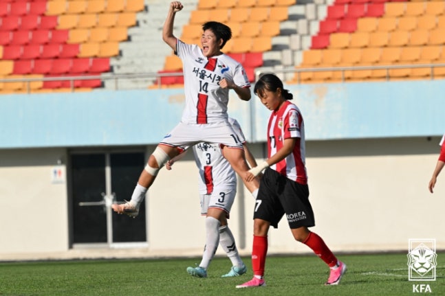서울시청 김민지 사진제공=KFA