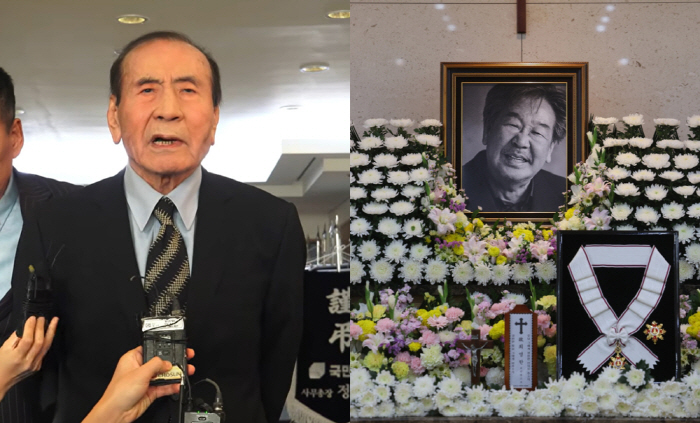 "내가 먼저 갔어야..미안해" <b>오지명</b>, 절친 故 <b>최불암 빈소</b>서 애통한 심...