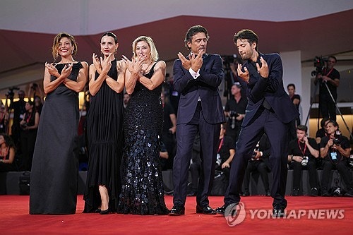 Italy Venice Film Festival L'Estranea Red Carpet