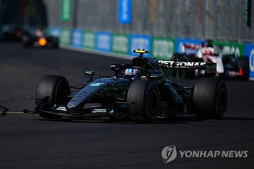 F1 루키 안토넬리, 마드리드 빗길을 가르는 광란의 레이싱