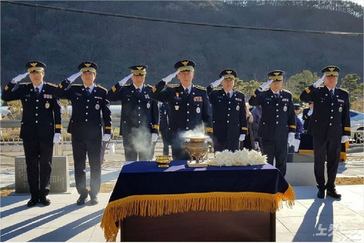 부산 기장군에 '철마 순직경찰·의용경찰' 추모비 세워져