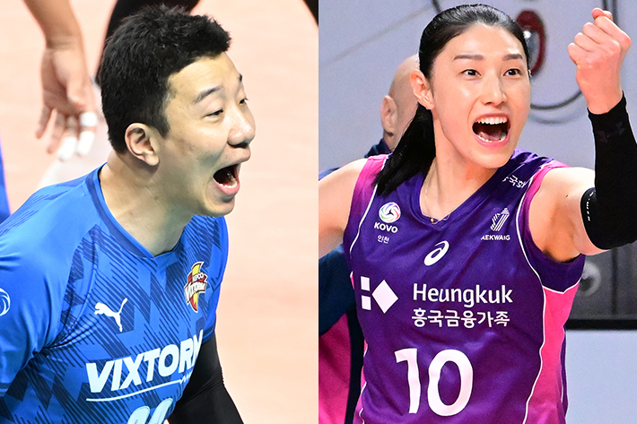 '<b>올스타</b> 투표 1위' <b>김연경</b>·신영석 "제대로 놀아볼게요"