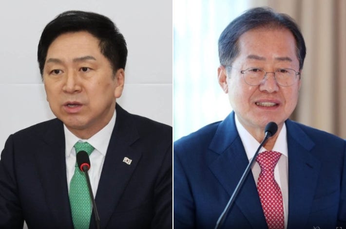 한동훈 견제? 김기현·<b>홍준표</b> "<b>지구당 부활</b>은 反개혁"