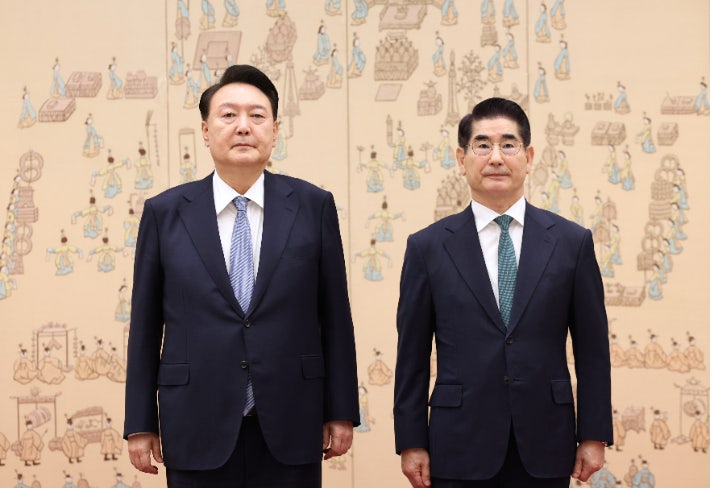 尹<b>대통령</b>, <b>김용현</b> 국방부 장관·<b>안창호</b> 인권위원장 임명안 재가