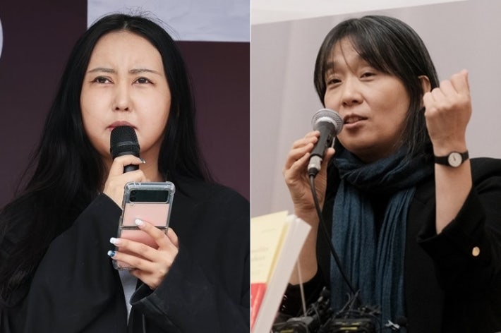 "역사 왜곡 소설로 <b>노벨</b>상" <b>한강</b> 저격한 정유라