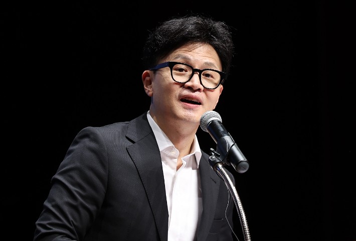 <b>한동훈</b> "쇄신 방해하려고 자해적 이간질하려는 사람있다"
