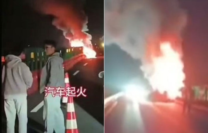 中<b>샤오미 전기차</b>, <b>충돌</b>·폭발·<b>화재</b>…"탑승자 3명 사망"