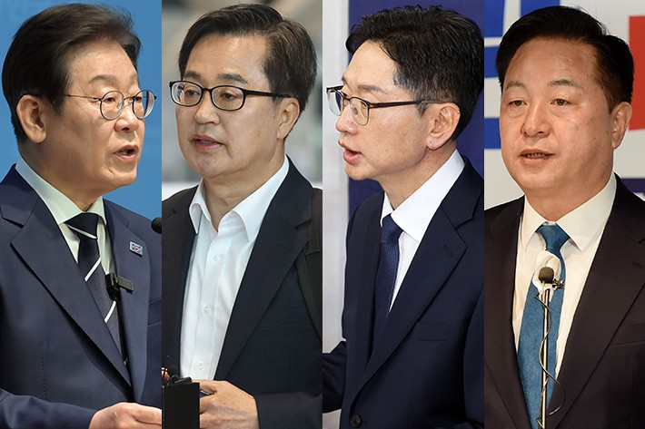 민주 <b>대선 경선</b> '李 vs 3金' 이변은 없다?