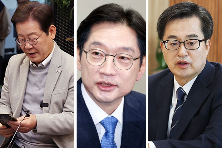 민주당 <b>대선 경선</b>, <b>이재명</b>·<b>김동연</b>·<b>김경수</b> 3파전 확정