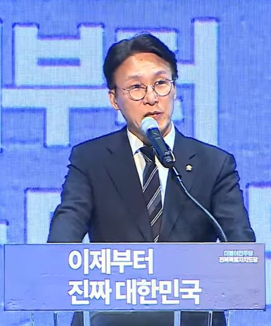 더불어민주당 상임공동선대위원장인 김민석 최고위원.더불어민주당 제공
