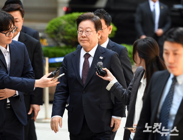 더불어민주당 이재명 대선후보.황진환 기자