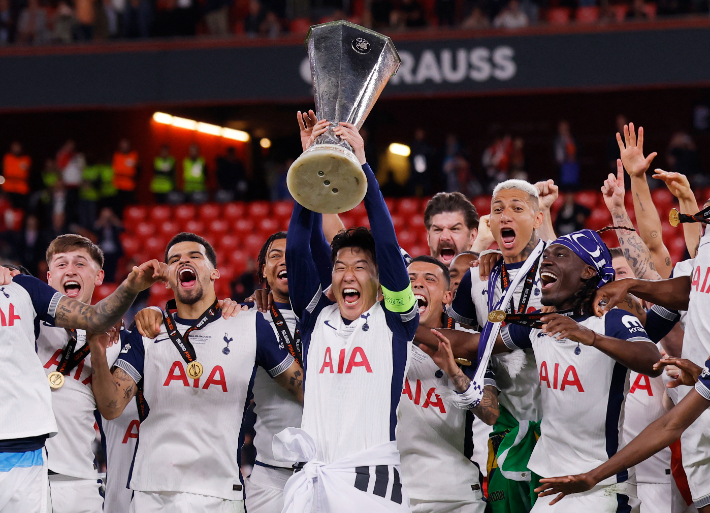 '손흥민 우승에 <b>이강인</b> 소환' 17년만의 한국인 'UCL·UEL 동반우승' 기대