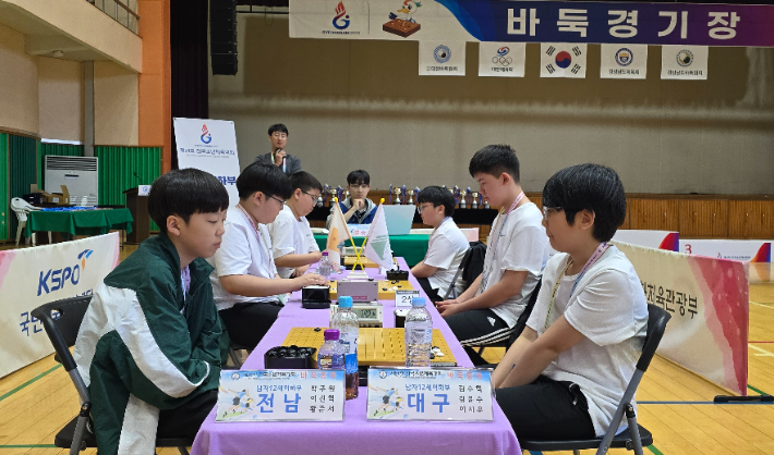 '유<b>소년</b> 바둑, 역시 전남' <b>전국소년</b>체전 바둑 메달 중 절반 획득