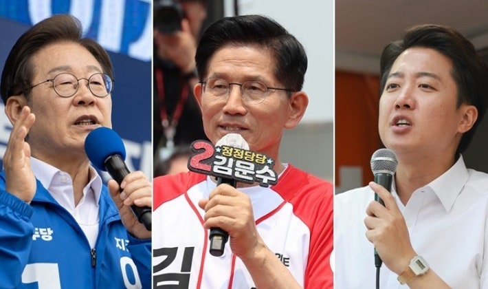 [속보]이재명 51.7% 김문수 39.3%…방송 3사 <b>출구조사</b>