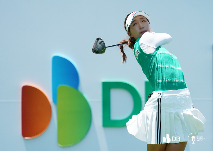 <b>장타 여왕</b> <b>이동은</b>, DB그룹 한국여자오픈서 생애 첫 우승 감격