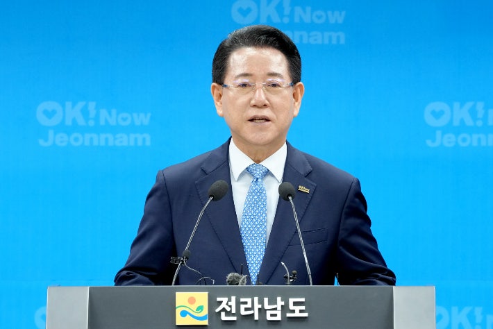 <b>김영록</b> 전남도지사, <b>3선 출마</b> 공식화