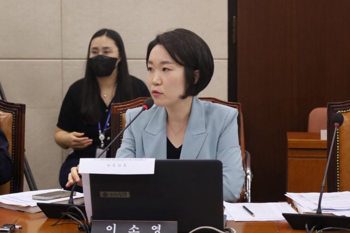 더불어민주당 이소영 의원 SNS 캡처