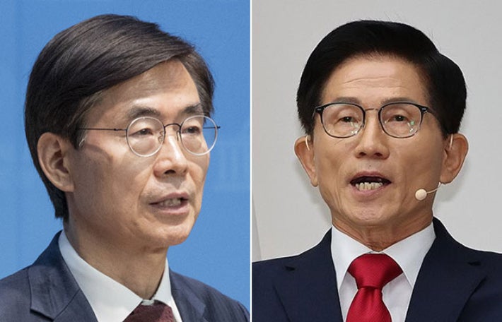 '계엄 망언' <b>김문수</b>에…조경태 "금도 넘었다, <b>정계은퇴</b>하라"