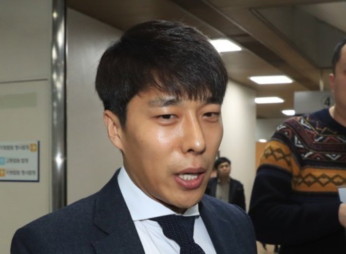 전 쇼트트랙 국가대표 김동성. 연합뉴스