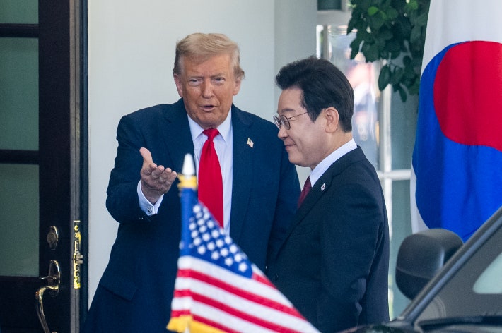 <b>트럼프</b> "<b>숙청</b>" <b>발언</b>에 李대통령 "특검이 사실조사 나선 것"