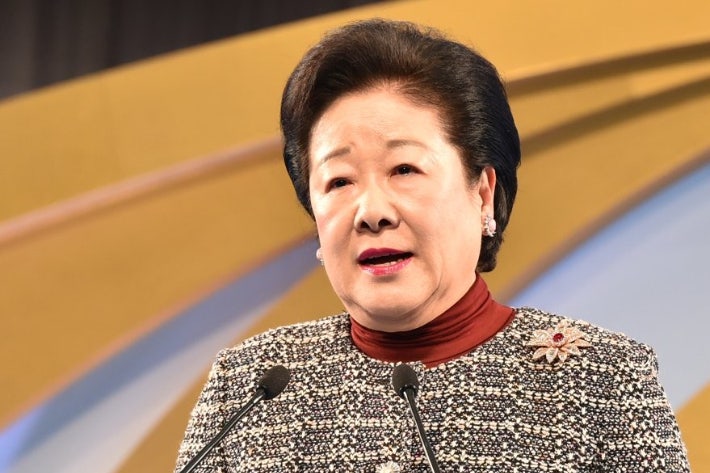 President Han Hak-ja. Yonhap News