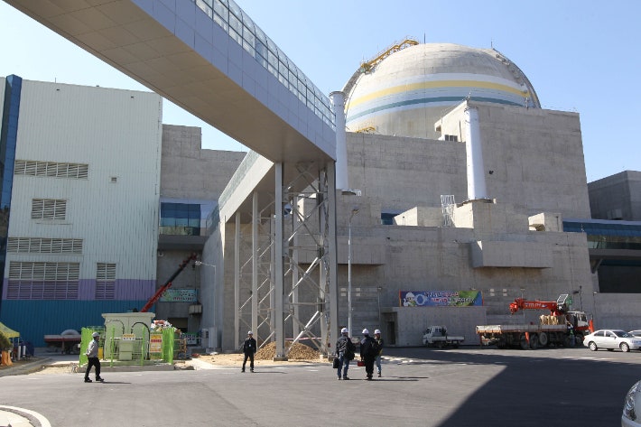 부산 기장군 장안읍 신고리원전 1호기 모습. 연합뉴스