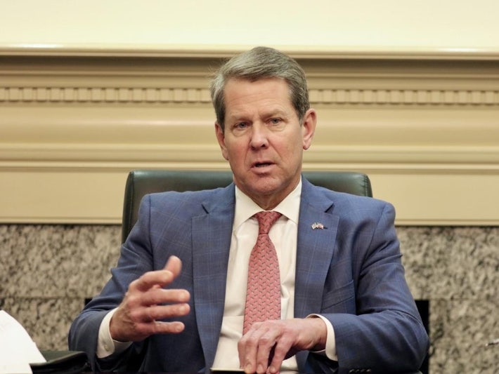 미국 조지아주 브라이언 켐프 주지사. 연합뉴스