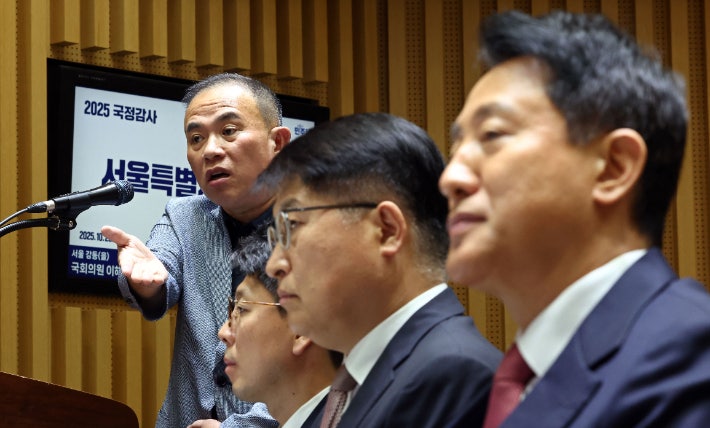 <b>오세훈</b>·<b>명태균</b>, 11월 8일 특검서 <b>대질</b>조사[영상]