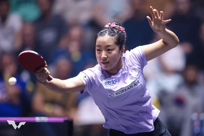 <b>신유빈</b>, <b>세계 랭킹</b> '톱10' 재진입 보인다…한국 女 최초 WTT 챔피언스 메...