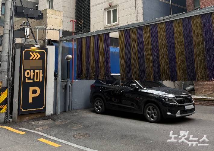 강남구에 위치한 'S 불법성매매안마소'.박준현 기자