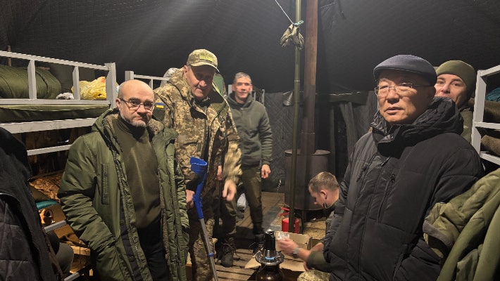 이창배 선교사는 러시아-우크라이나 전쟁 중에도 사역지를 떠나지 않고 있다.이창배 선교사 제공