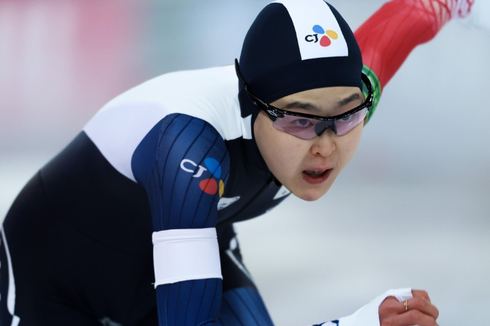 '2연속 톱10 진입' 빙속 <b>김민선</b>, <b>월드컵</b> 4차 대회 <b>500m 6위</b>