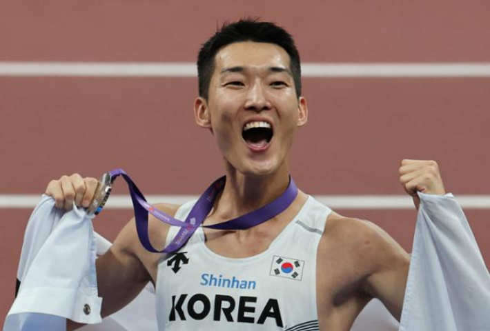 <b>우상혁</b>, <b>경기도체육</b>상 대상 '세계선수권·전국체전 우수 공로'