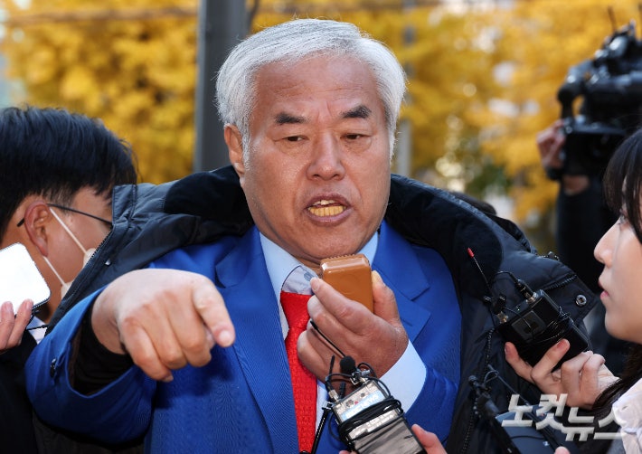 서울서부지법 폭력 난동 사태의 배후로 지목된 사랑제일교회 목사 전광훈 씨.황진환 기자