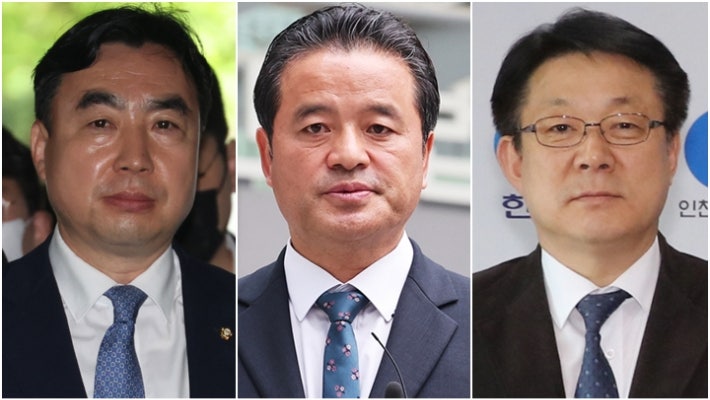 '민주당 <b>돈봉투</b>' 허종식·윤관석·임종성 2심 <b>무죄</b>…"위법수집증거"