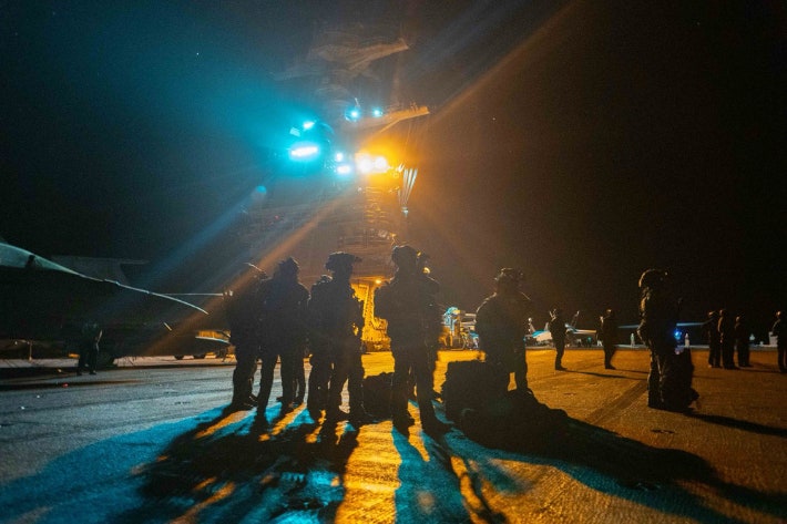 미군에 압류된 베네수엘라 측 유조선.연합뉴스