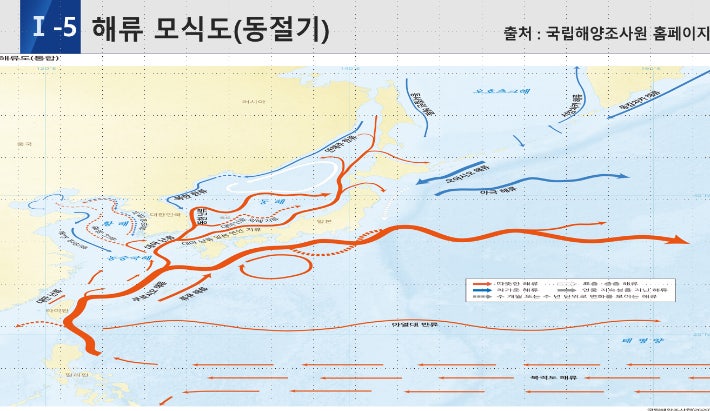 해류 모식도.국립해양조사원 제공