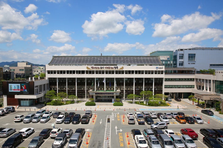 경주시청 전경. 경주시 제공 