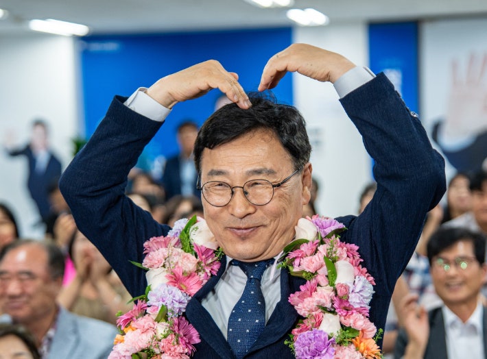 4년 만에 '진보 <b>교육감</b> 시대' 열려…16곳 중 10곳 휩쓸어