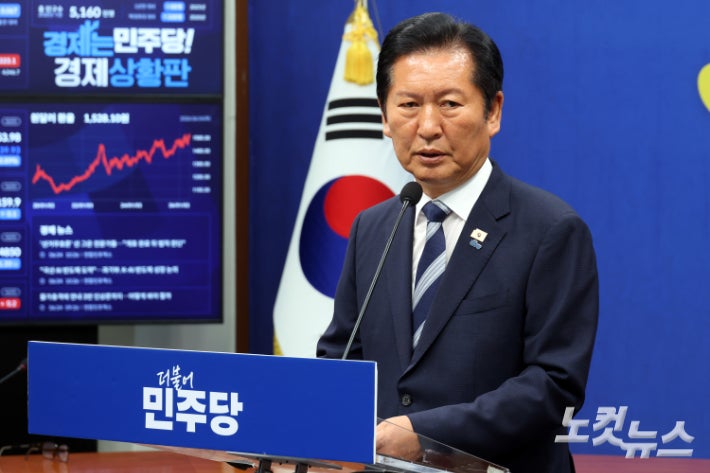 <b>정청래</b> "李대통령의 지방선거 평가·인식에 <b>공감</b>"