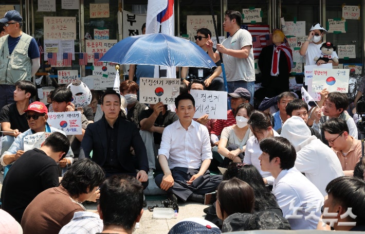 장동혁 "전국 재선거 목표…정치적 유불리 아닌 원칙"