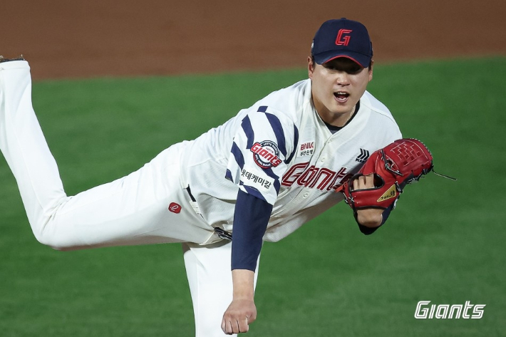 '진격의 거인, 1위 LG도 격침' 롯데, 나균안 QS+ 역투·전민재 3타점 원맨쇼…최근 8승1무1패