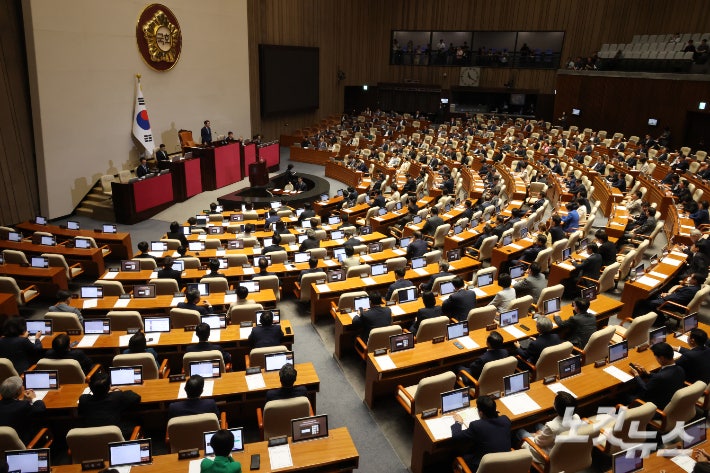 [속보]국회 상임위원장 11명 여당 주도로 선출
